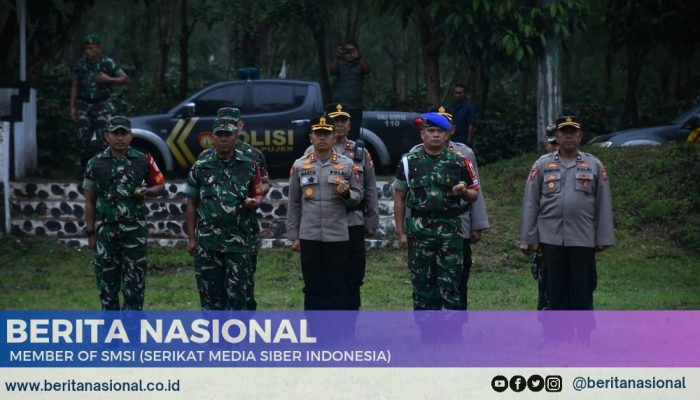 Apel Gelar Pasukan PAM VVIP, TNI-Polri Siap Amankan Kunjungan Presiden RI di Bondowoso