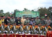 Dandim 0822/Bondowoso Hadiri Upacara Serah Terima Jabatan Danyon 514/SY Dipimpin Danbrigif 9/K