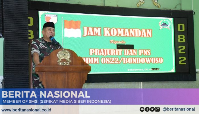 Peringati 1 Muharram, Kasdim 0822 Bondowoso Gaungkan Semangat Pengabdian dan Ketahanan Keluarga