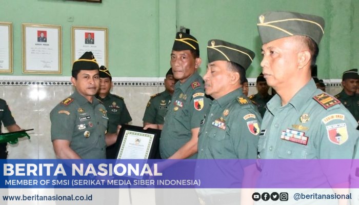 Komandan Kodim 0822 Pimpin Upacara Purna Wira dan Sertijab: Tugas Boleh Berakhir, Pengabdian Tak Pernah Usai