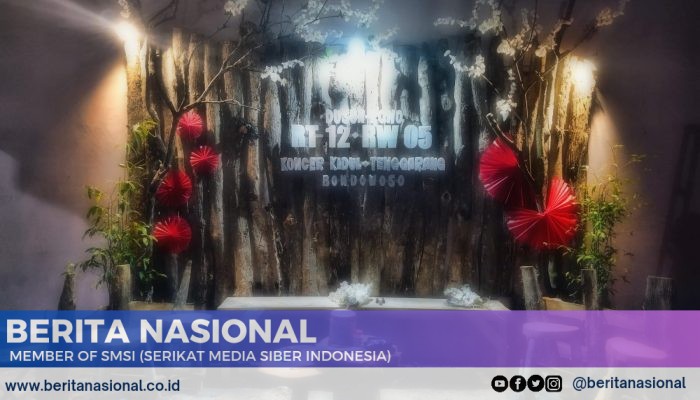 WallGang Decoration Warnai Semarak HUT ke-80 RI di Desa Koncer Kidul