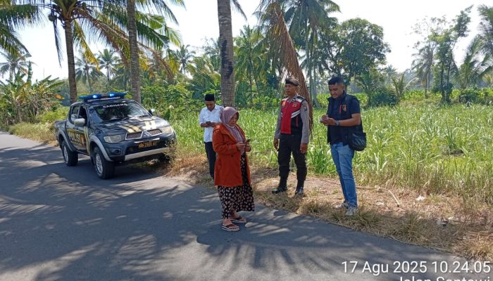 Polsek Pujer Amankan Pelaku Jambret di Jalan Raya Tangsil