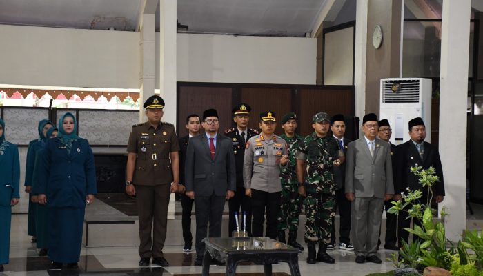 Dandim 0822 Hadiri Pengukuhan Kepala Desa di Bondowoso Perpanjangan Masa Jabatan Resmi Ditetapkan