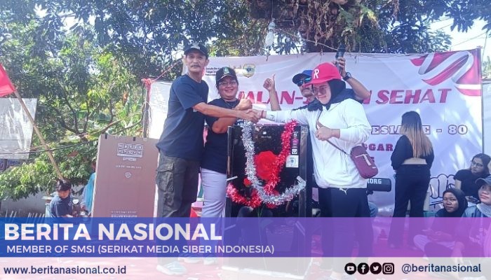 Dalam Rangka Memperingati Hari Kemerdekaan ke-80, Kelurahan Tenggarang Menyelenggarakan Kegiatan Jalan Jalan Sehat (JJS) Berhadiah