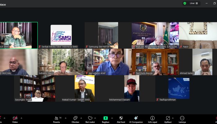 SMSI Satukan Pemikiran Lewat Rapat dengan Dewan Pembina dan Pakar untuk Sikap Kebangsaan
