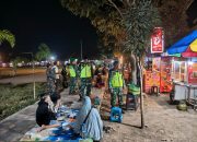 Patroli Gabungan TNI, Satpol PP, dan Banser Jaga Kondusifitas di Kecamatan Tamanan Kab Bondowoso