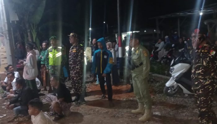 Apel Gabungan TNI, Pol PP, dan Banser di Tlogosari Wujudkan Sinergi Keamanan Wilayah Kab Bondowoso