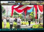 Kapolda Sumsel Beri Penghargaan Personel Berprestasi Melalui Zoom Meeting