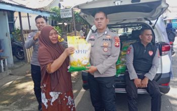 Polres Pagaralam Salurkan 6.600 Kg Beras Lewat GPM, 700 KK Terima Manfaat