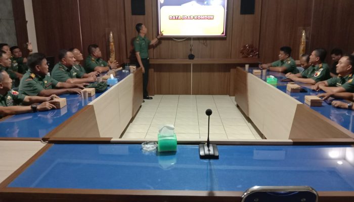 Kodim 0822 Gelar Kegiatan Pendataan Komduk TA 2025 untuk Tingkatkan Akurasi Data Wilayah