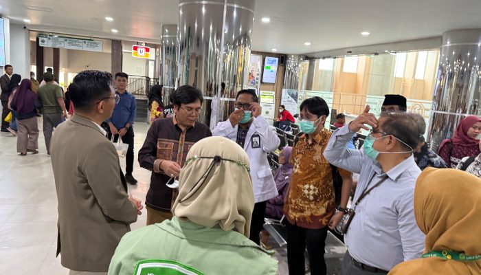 Dewas BPJS Kesehatan dan DJSN Tinjau Layanan JKN di Dua Rumah Sakit Besar Bandar Lampung