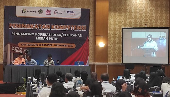 Kemenkop Adakan Bimtek Peningkatan Kompetensi Pendamping Koperasi Desa/Kelurahan Merah Putih di Rembang