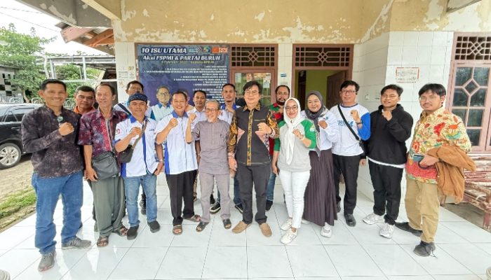 Dewas BPJS Kesehatan Sambangi KSPI Lampung, Angkat Isu Defisit DJS hingga Nasib Pekerja PHK
