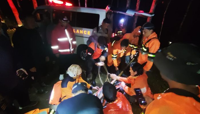 Penemuan dan Evakuasi Korban Tenggelam di Curup Besemah, Desa Mingkik, Kecamatan Dempo Selatan, Kota Pagaralam