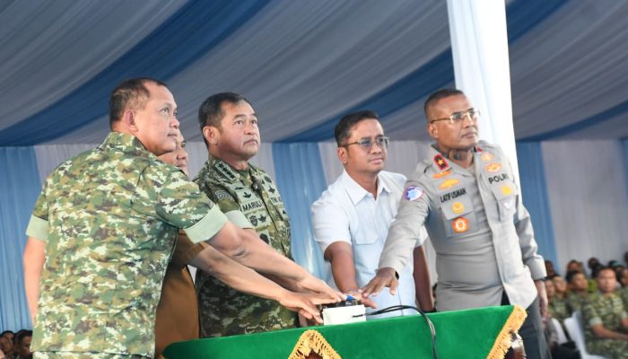 Program Swasembada Pangan Nasional, TNI AD Meresmian Instalasi Pompa Hidram di Banyumas Jawa Tengah
