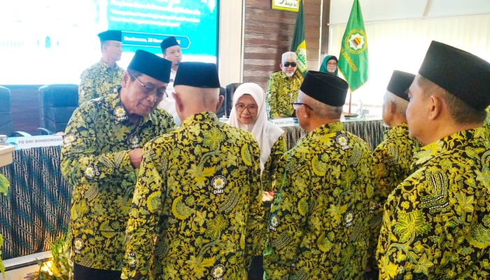Pengurus DMI Bondowoso Resmi Dilantik, Pasipers Kodim 0822 Hadiri Prosesi Khidmat di IAI At-Taqwa