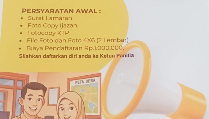 Proses Penjaringan Perangkat Desa Aceh Pajar Bulan Diduga Tabrak Perundang-undangan yang Berlaku