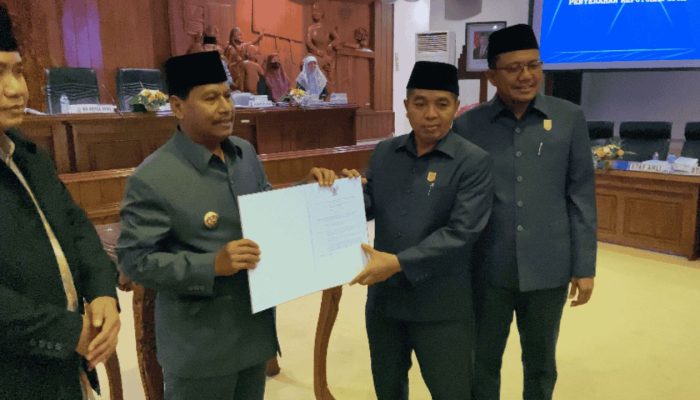 Hasil Pembahasan Rancangan Peraturan Daerah APBD Tahun 2026 Telah di Tok