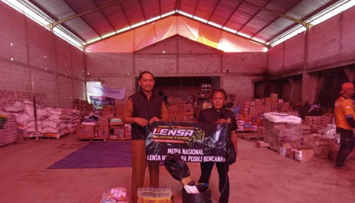 Peduli Sesama, Lensa Nusantara Bantu Warga Terdampak Longsor di Banjarnegara