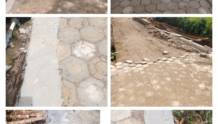 Warga Resah: Paving Blok di Dempo Utara Diduga Asal Jadi dan Tidak Memasang Plang Pekerjaan