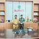 Kolonel Inf Rinto Wijaya Danbrigif TP 28/Bari Fola Silaturahmi ke Kantor Bupati Halmahera Timur.