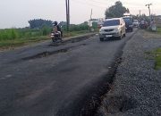 Kondisi Geologis dan Beban Muatan Jalan Gunungsari-Kuwangsan Mengalami Amblas Parah