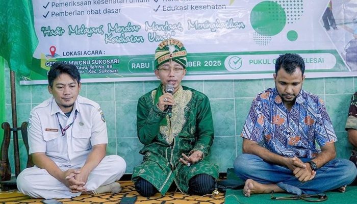 Berkolaborasi dengan RS Mitra Medika, MWC NU Sukosari Hadirkan Pengobatan Gratis untuk Masyarakat