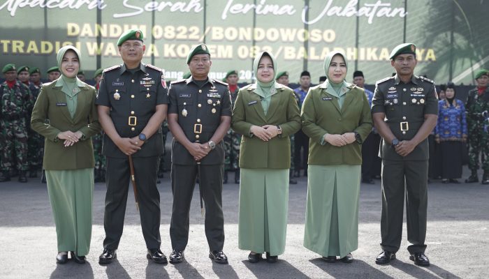 Resmi! Tongkat Komando Kodim 0822 Bondowoso Berganti, Ini Sosok Dandim Baru yang Disertijab di Makorem 083
