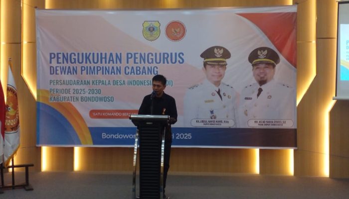 Pengukuhan DPC PKDI Bondowoso Jadi Momentum Penguatan Kesejahteraan Desa