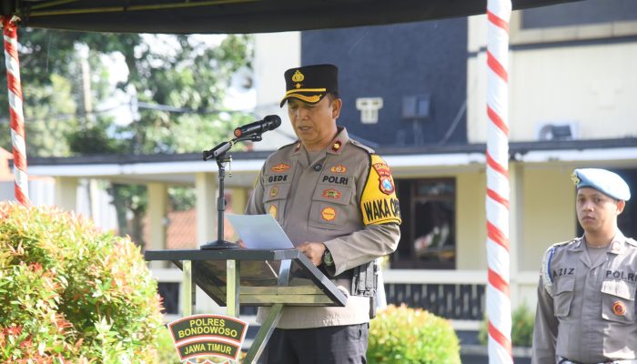 Polres Bondowoso apel gelar pasukan Operasi Keselamatan Semeru 2026