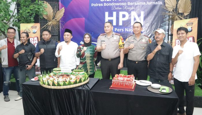 Hari Pers Nasional Bukan Sekadar Seremonial, Polres Bondowoso Rangkul Insan Pers