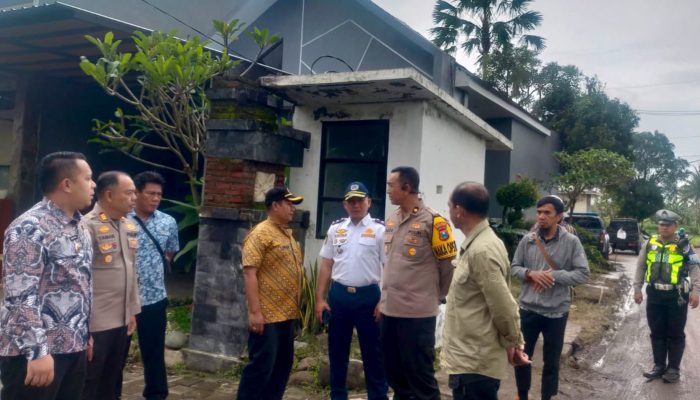 Jembatan Desa Sukowiryo Putus, Polres Bondowoso Siapkan Rekayasa Lalu Lintas Penghubung Bondowoso–Jember
