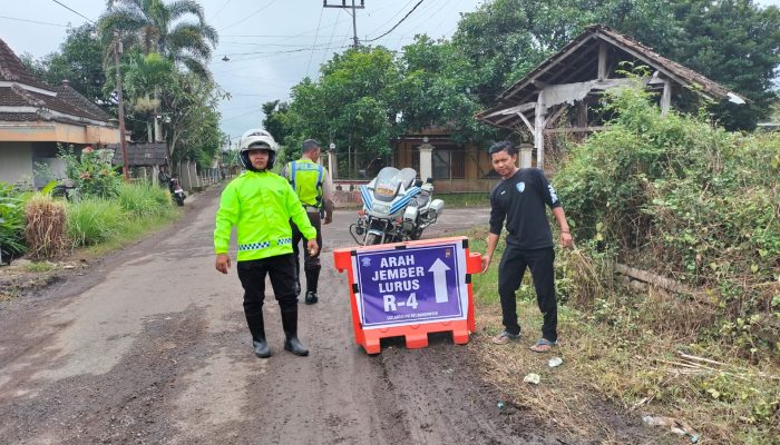 Operasi Ketupat 2026 Semakin Dekat, Satlantas Bondowoso Maksimalkan Pengaturan Arus Pasca Akses Terputus