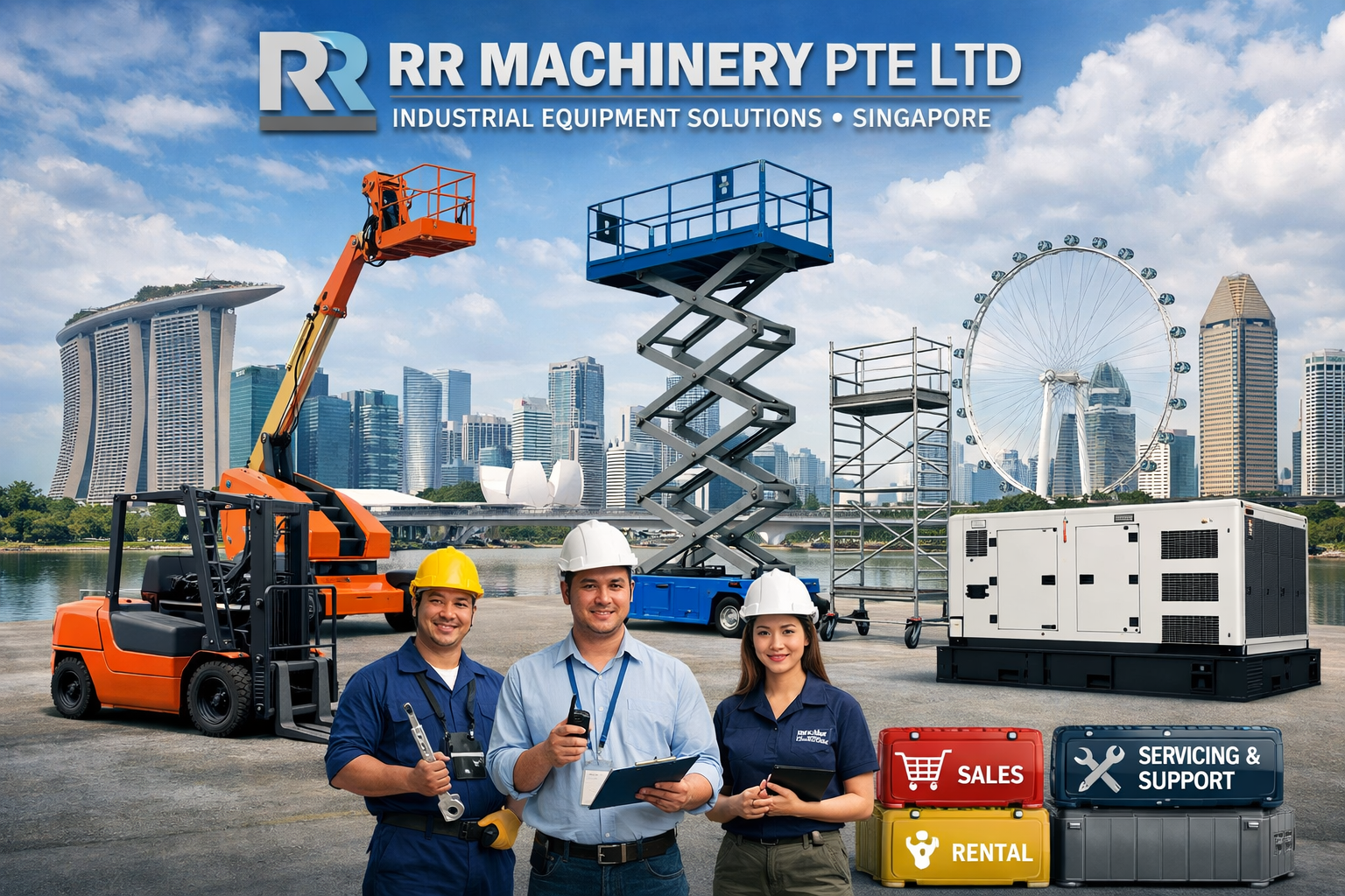 RR Machinery Pte Ltd: Industrial Heavy Equipment Solutions in Singapore