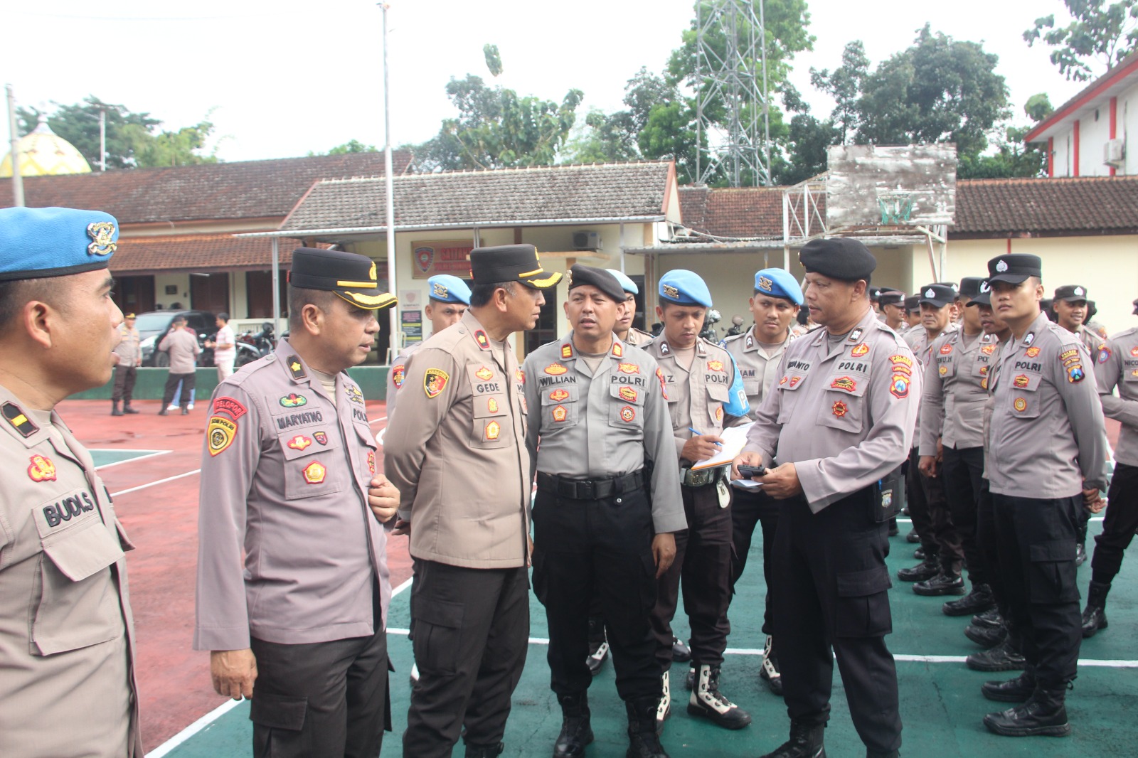 Mayday 2026, Kapolres Bondowoso Pastikan Kesiapan Personel Lewat Apel Siaga