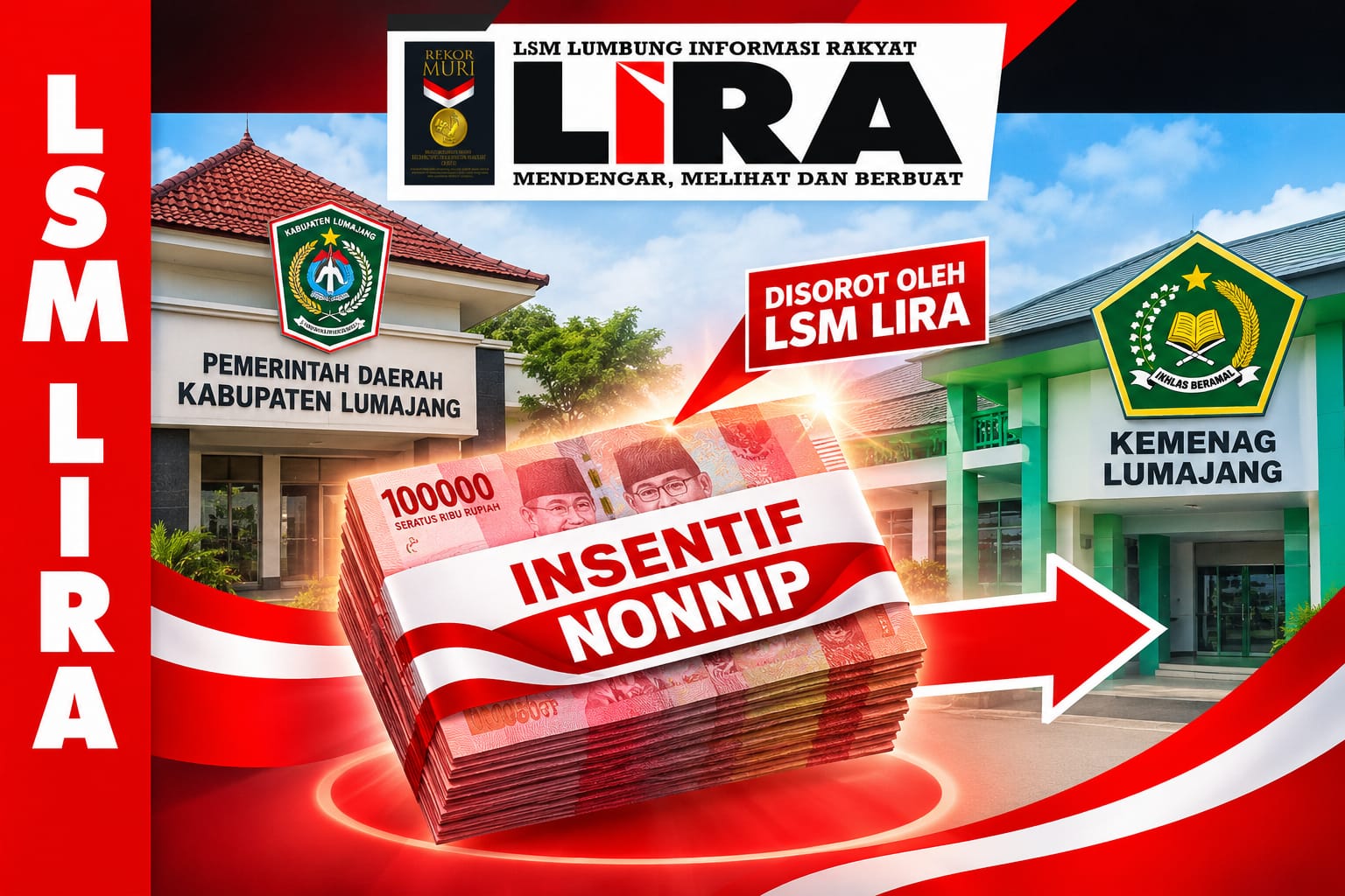 LSM LIRA Desak Kemenag Kabupaten Lumajang agar Insentif Nonnip Segera Dicairkan